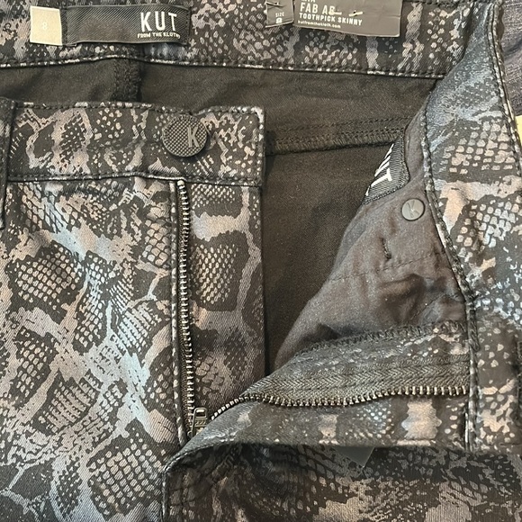 Kut From the Kloth Mia Fab Ab Toothpick Skinny Jeans Women’s Size 8 New w/ tags! - Picture 6 of 13